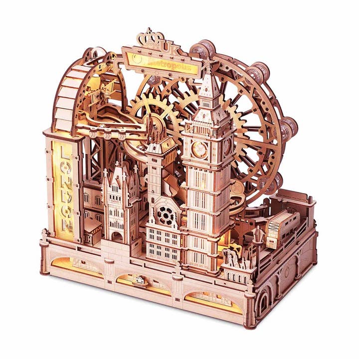 EGB01 ROKR Marble Travel • London Wooden 3D Puzzles for wholesale by Robotime
