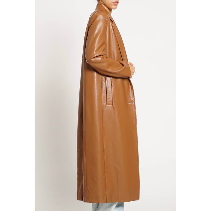 Sans Souci - Wholesale Coat - Women's - LONG PU COAT5
