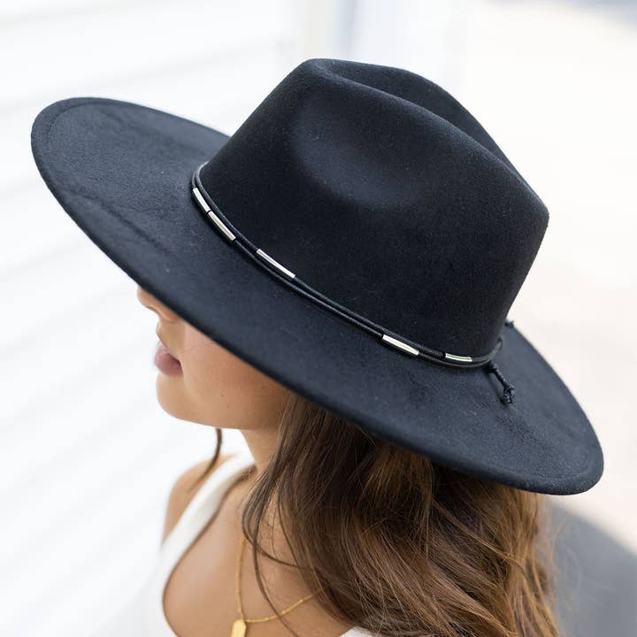 Grace and Lace - Wholesale Fedora - Women's - Wide Brim Felt Hat