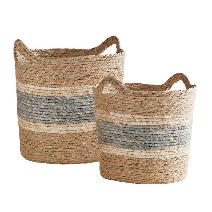 47th & Main (Creative Brands) - Wholesale Basket - Seagrass Baskets - Set of 2