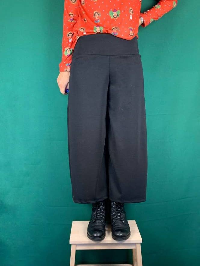 Trama Hose - Winter Schwarz für den Großhandel von La Compiano