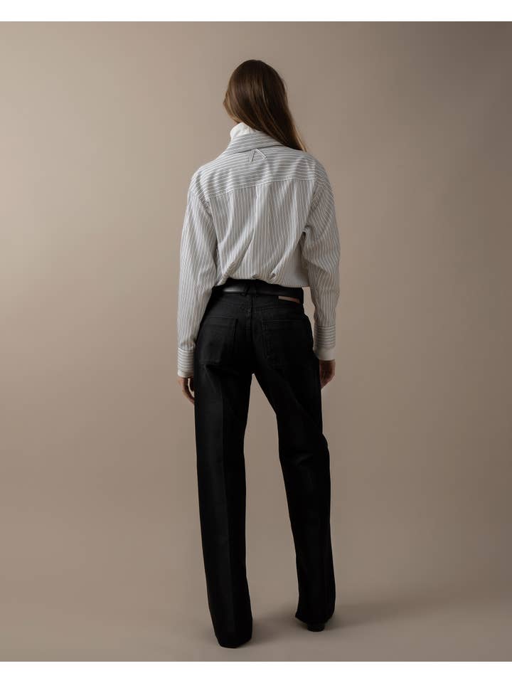 A LINE - Wholesale Button Down Shirt - Women's - Pointed collar shirt2