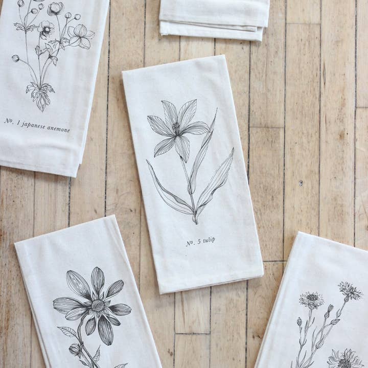 DWELL Home Shoppe - Wholesale Tea Towel - Botanical Kitchen Towel9