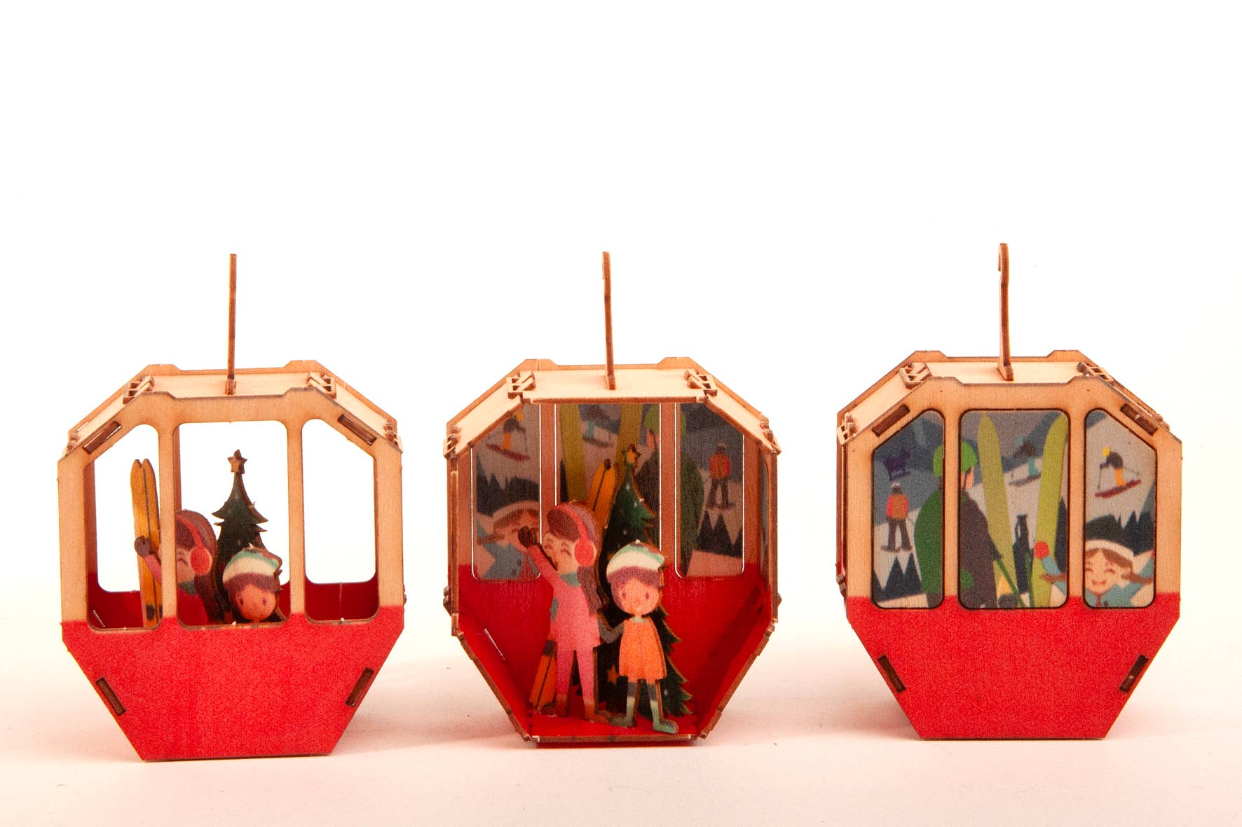 Formes Berlin GbR - Wholesale DIY Craft Kit - Gondola Mobile 3D Craft Sheet1