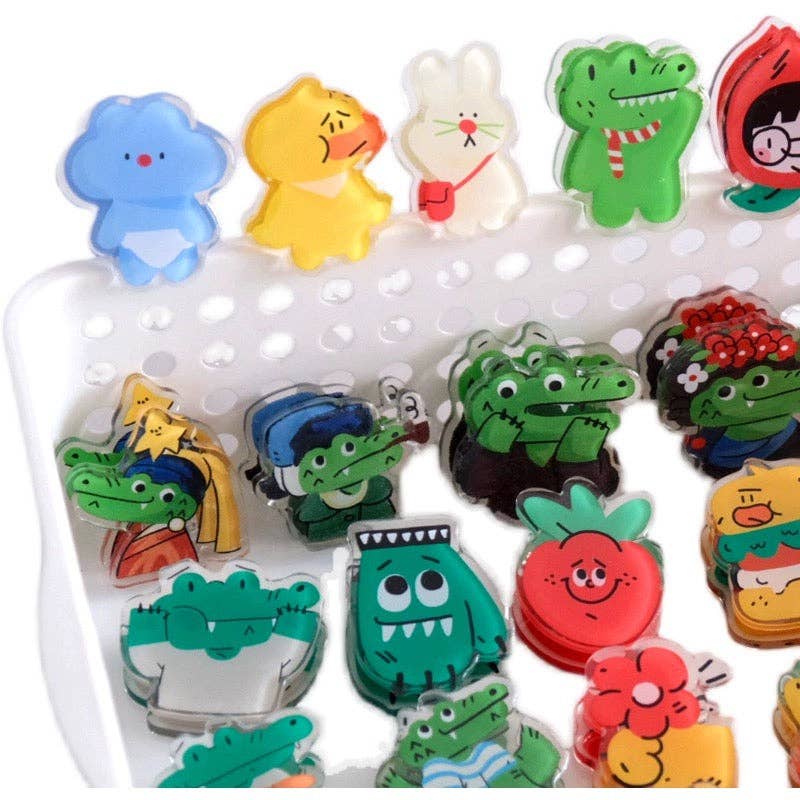 Hello Claws Limited - Wholesale Binderclip - NINIGOGO | Baguette EGO Acrylic Binder Clip1