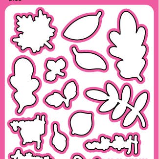 Pink and Main - Wholesale Craft Supplies - Autumn Leaves Dies