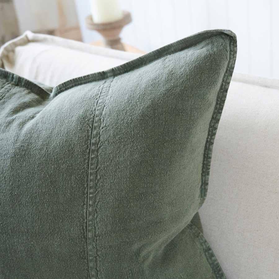 Luca® Linen Cushion Cover - Khaki for wholesale on Faire6