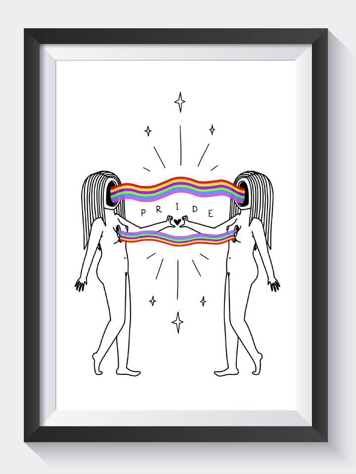 Impressão SELF PRIDE por atacado de Two Brides Presents