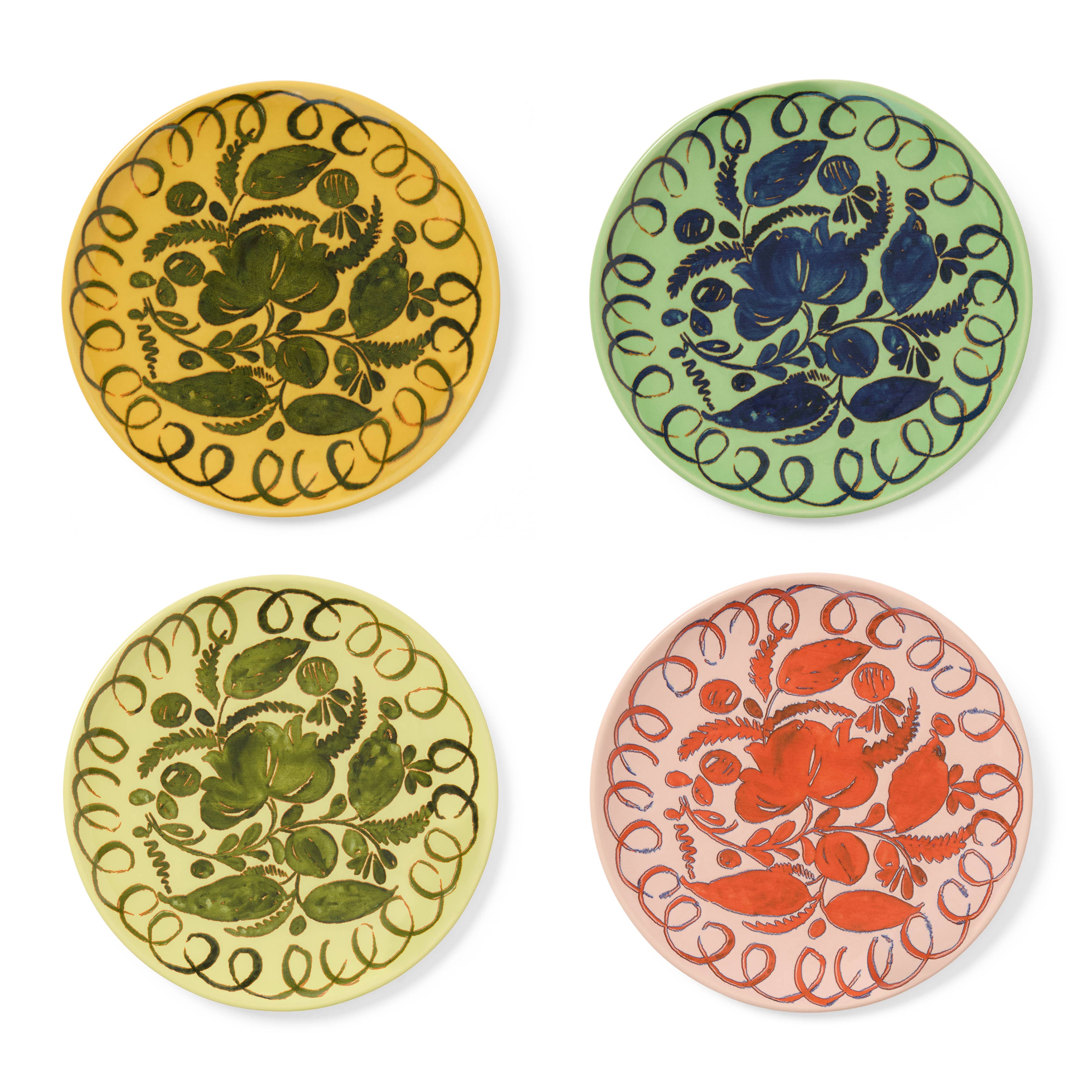 Couleur Nature – wholesale Dinner plate – Amalfi Dessert Plate Pink - 9.1" Diameter3