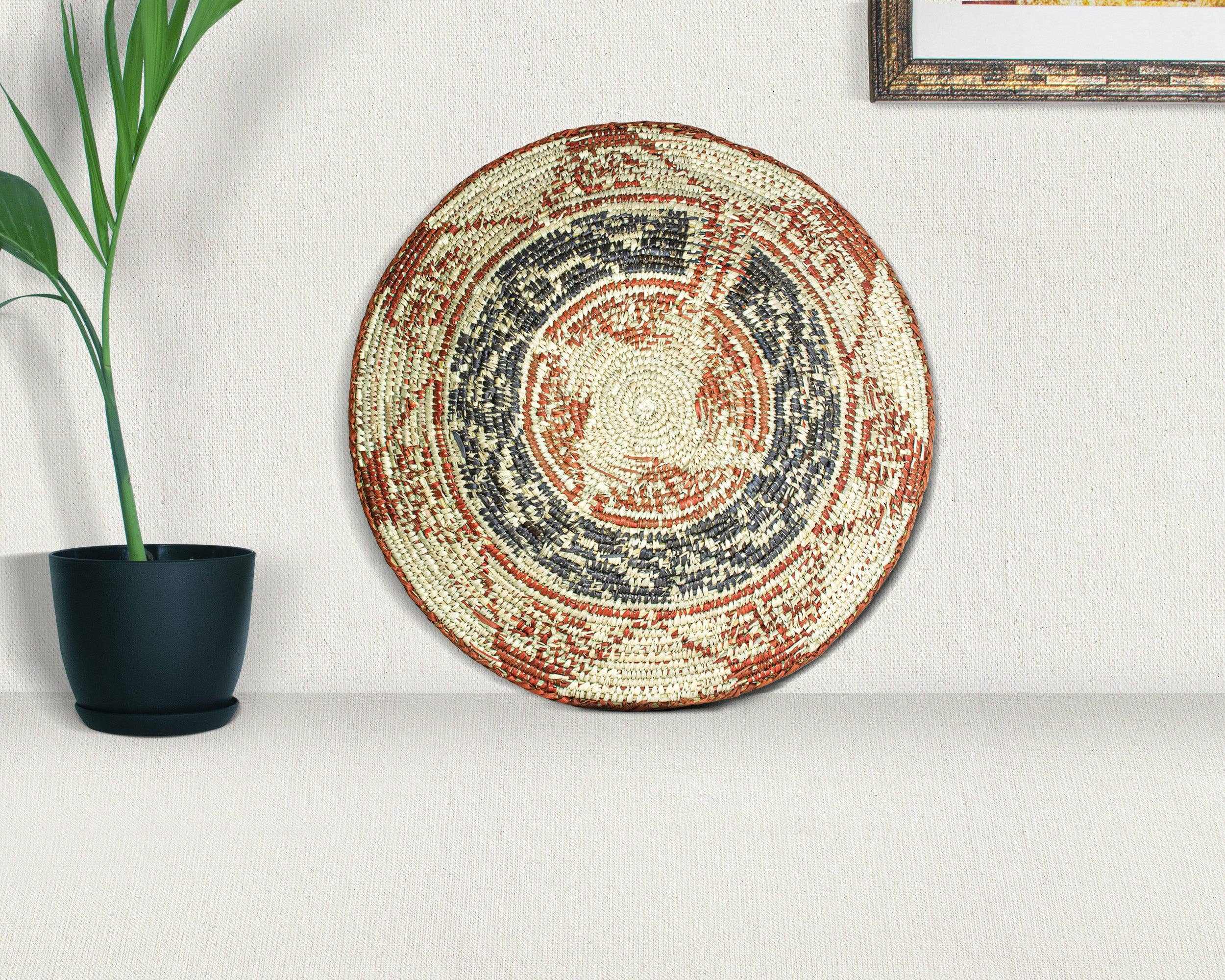 ArtisanalEmporiumLLC - Wholesale Basket - Dream Catcher Bowl Basket 14-inch BSK-114-15 B4