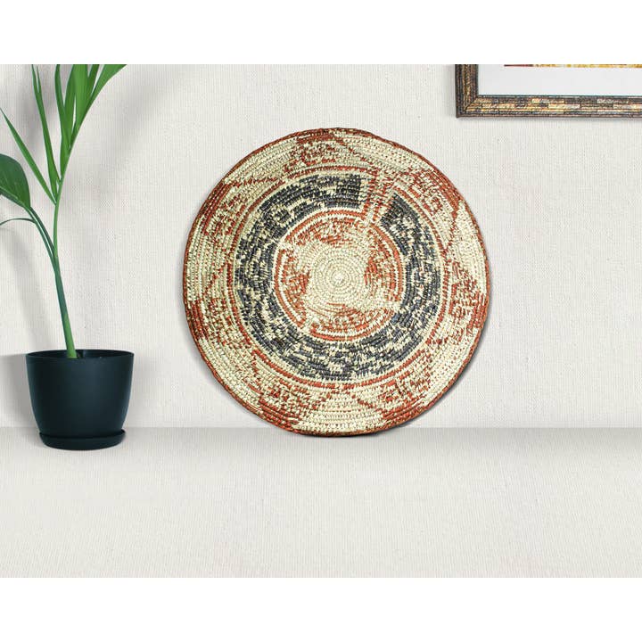 ArtisanalEmporiumLLC - Wholesale Basket - Dream Catcher Bowl Basket 14-inch BSK-114-15 B4