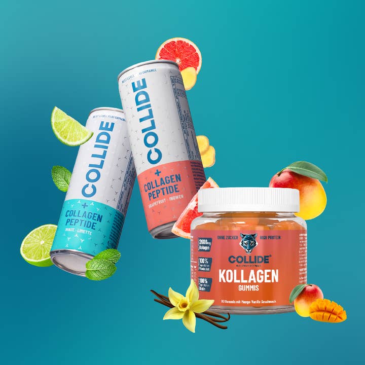 COLLIDE - Wholesale Oral Supplement/Vitamin - COLLIDE Collagen Gummies - Mango Vanilla, 60 pcs6