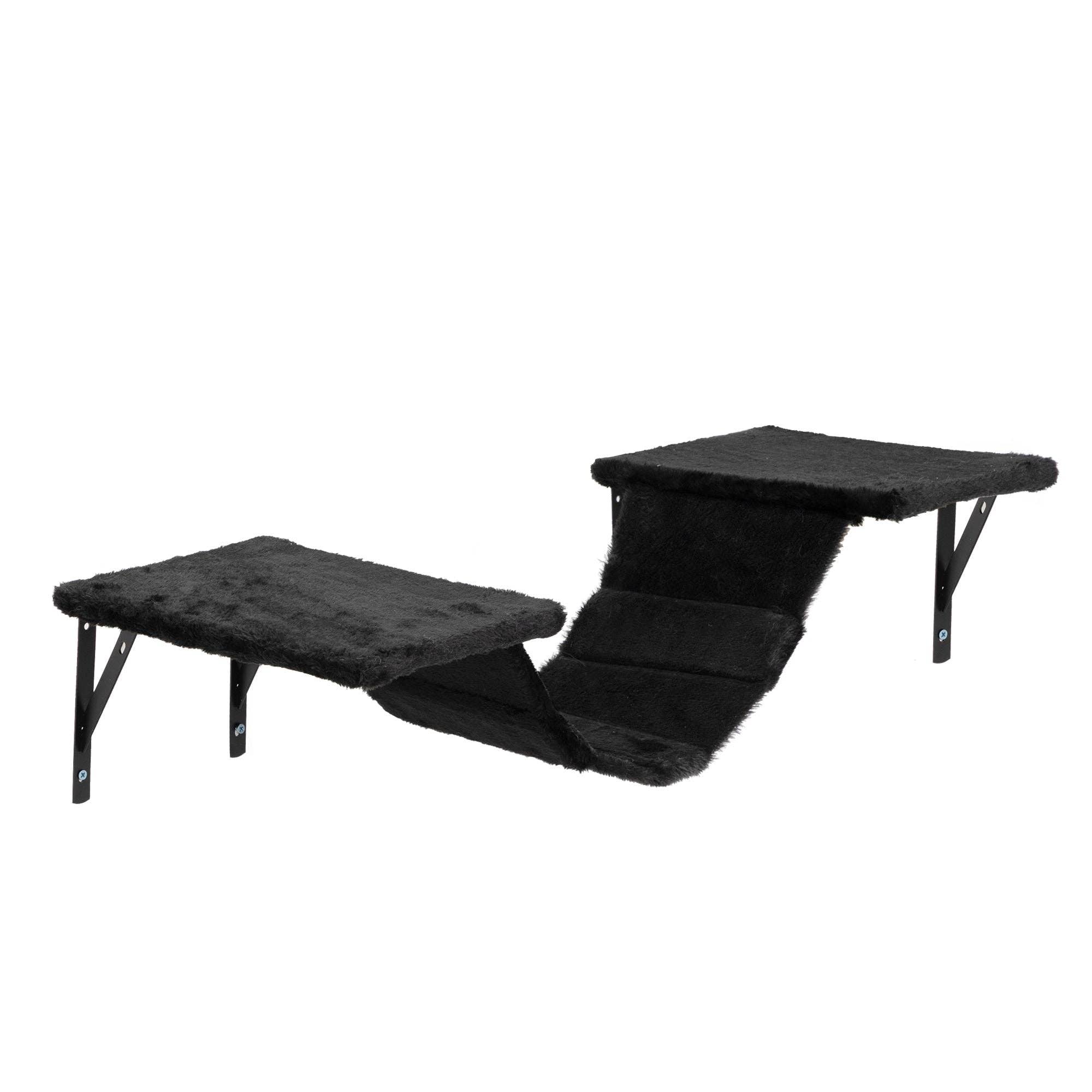 Hard Rock Health Stores - Wholesale Pet Scratcher - Cat - 5 Pcs Wall Mounted Cat Climber Set;  Floating Cat Shelves and Perches;  Cat Activity Tree with Scratching Posts;  Modern Cat Furniture19