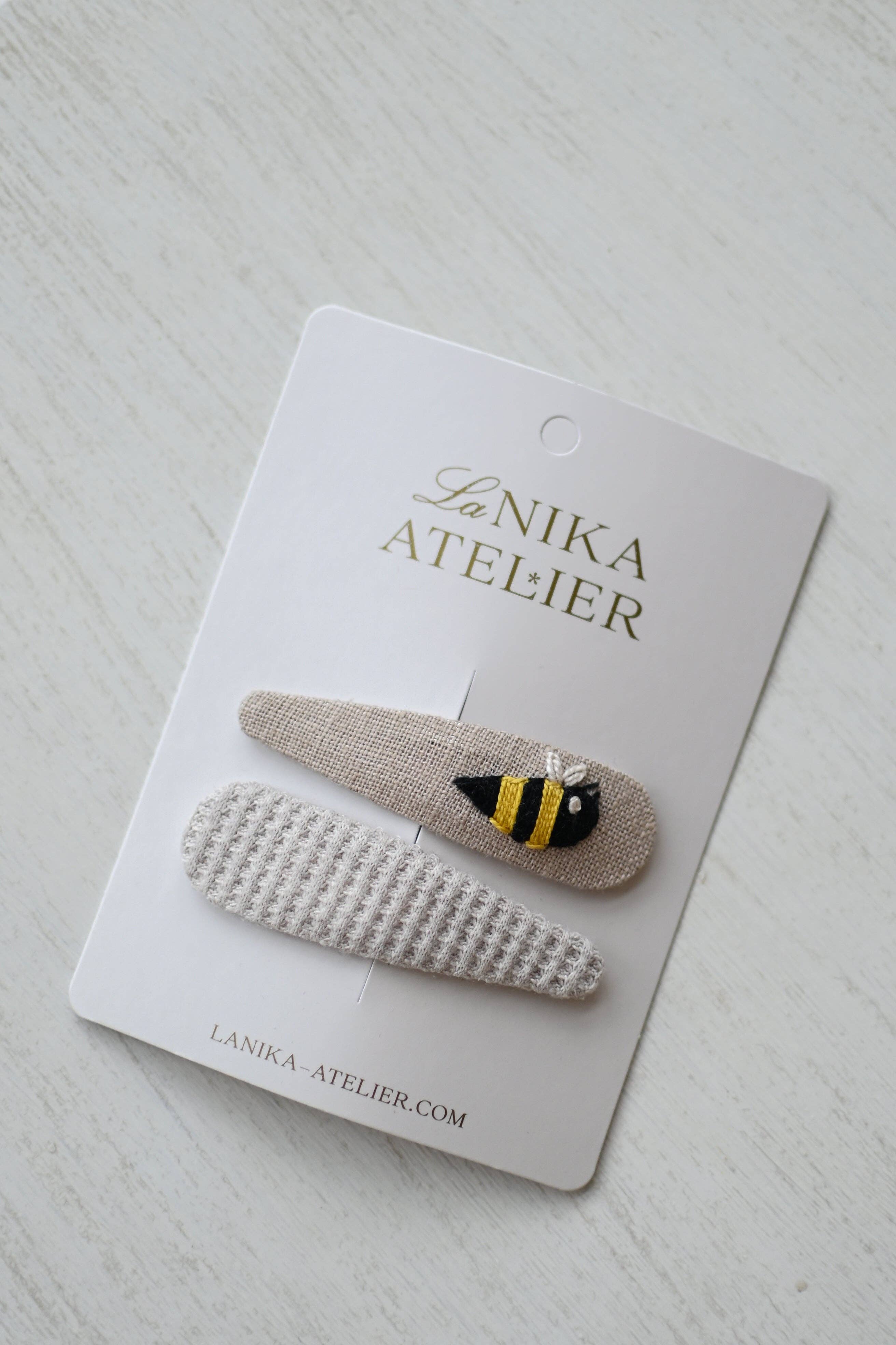 Lanika Atelier, Nika Korošec s.p. - Wholesale Hair Clip - Women's - Hair clips: bees0