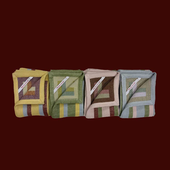 Shop KJP - Wholesale Tea Towel - Dish Towel / Cottage Stripe (4 colours available) 5