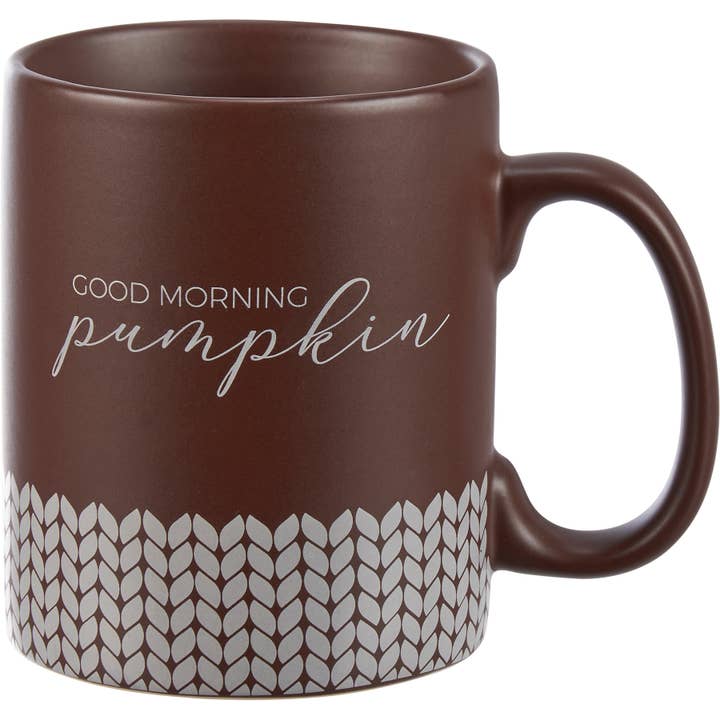 Primitives by Kathy - Wholesale Coffee Mug - Good Morning Pumpkin Mug