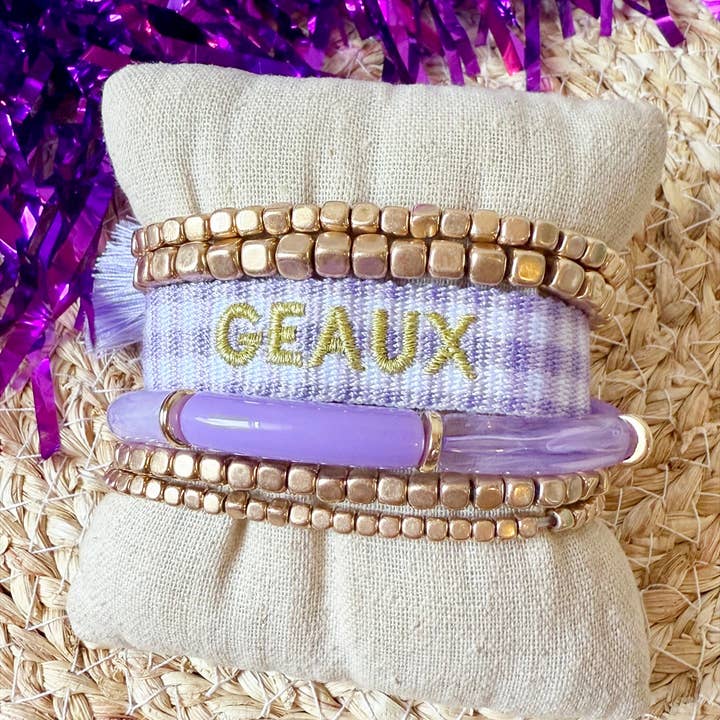 Sandy + Rizzo - Wholesale Woven/Braided Bracelet - Geaux Bracelet1