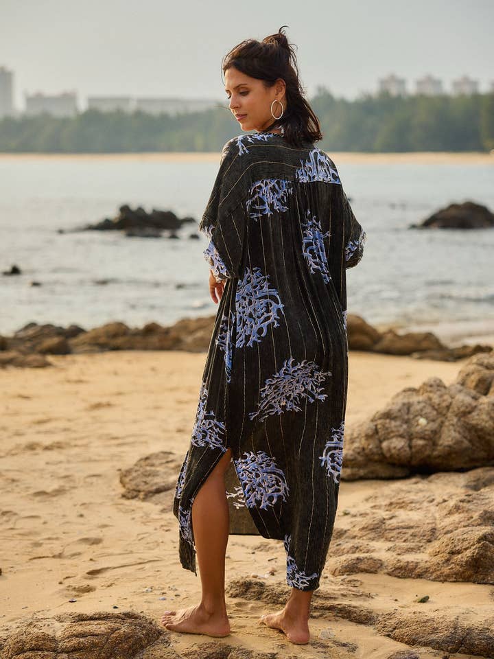 SWEET MAGIC – wholesale Kimono - Dam – BOHO CHIC MÖNSTRAD KIMONO VISKOS