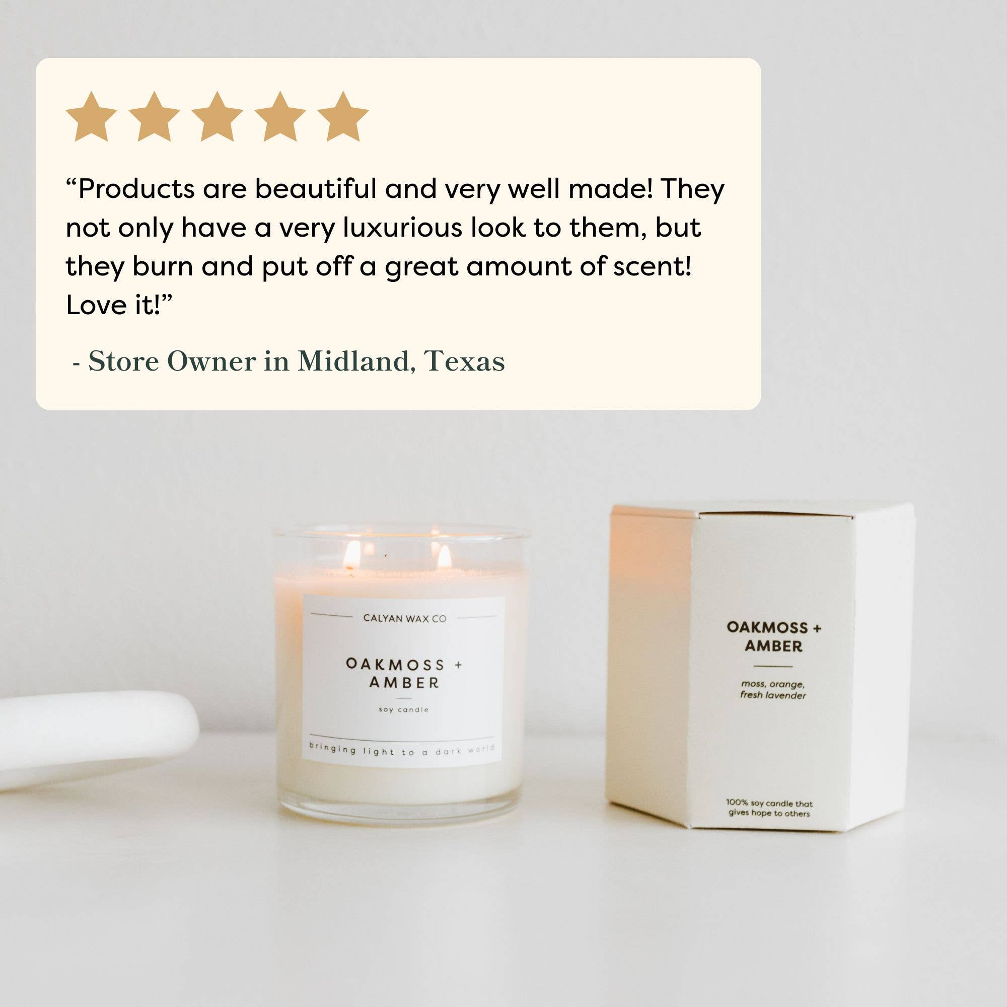 Calyan Wax Co. - Wholesale Jar/Filled Candle - Evergreen + Eucalyptus - Glass Tumbler Soy Candle7