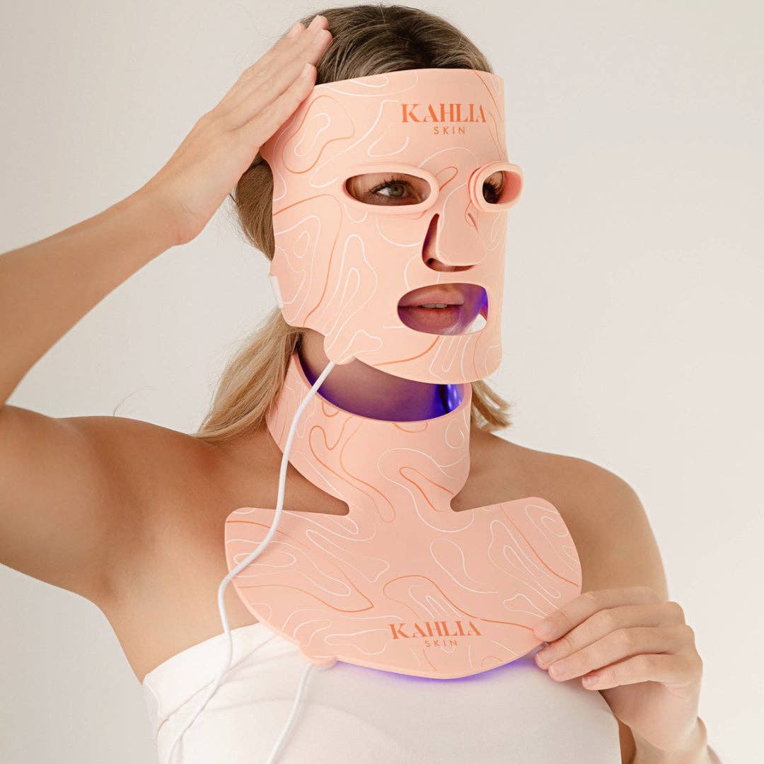 Kahlia Skin - Wholesale Skincare face mask - LED Silicone Radiant Mask - Face, Neck & Décolletage4
