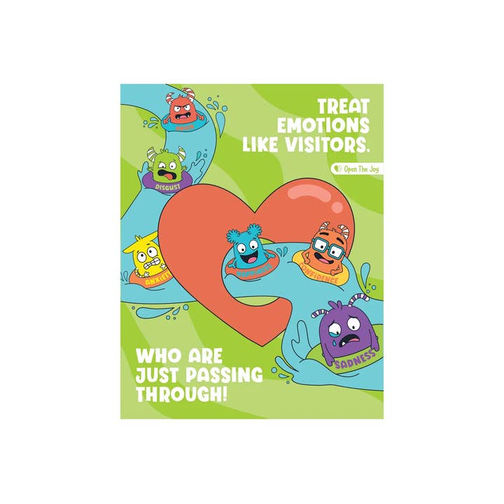 Open The Joy - Wholesale Poster - Emotions Poster Pack4