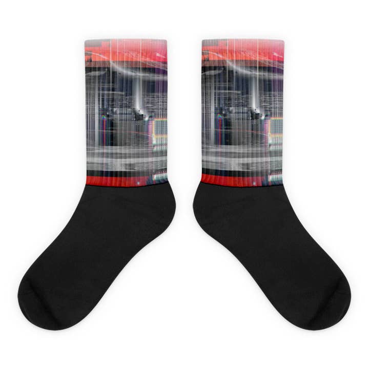 Thunderbirds Socks for wholesale by TECHNOIRCANDY