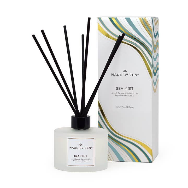 Signature Luxury Reed Diffuser - Sea Mist for wholesale by Made By Zen