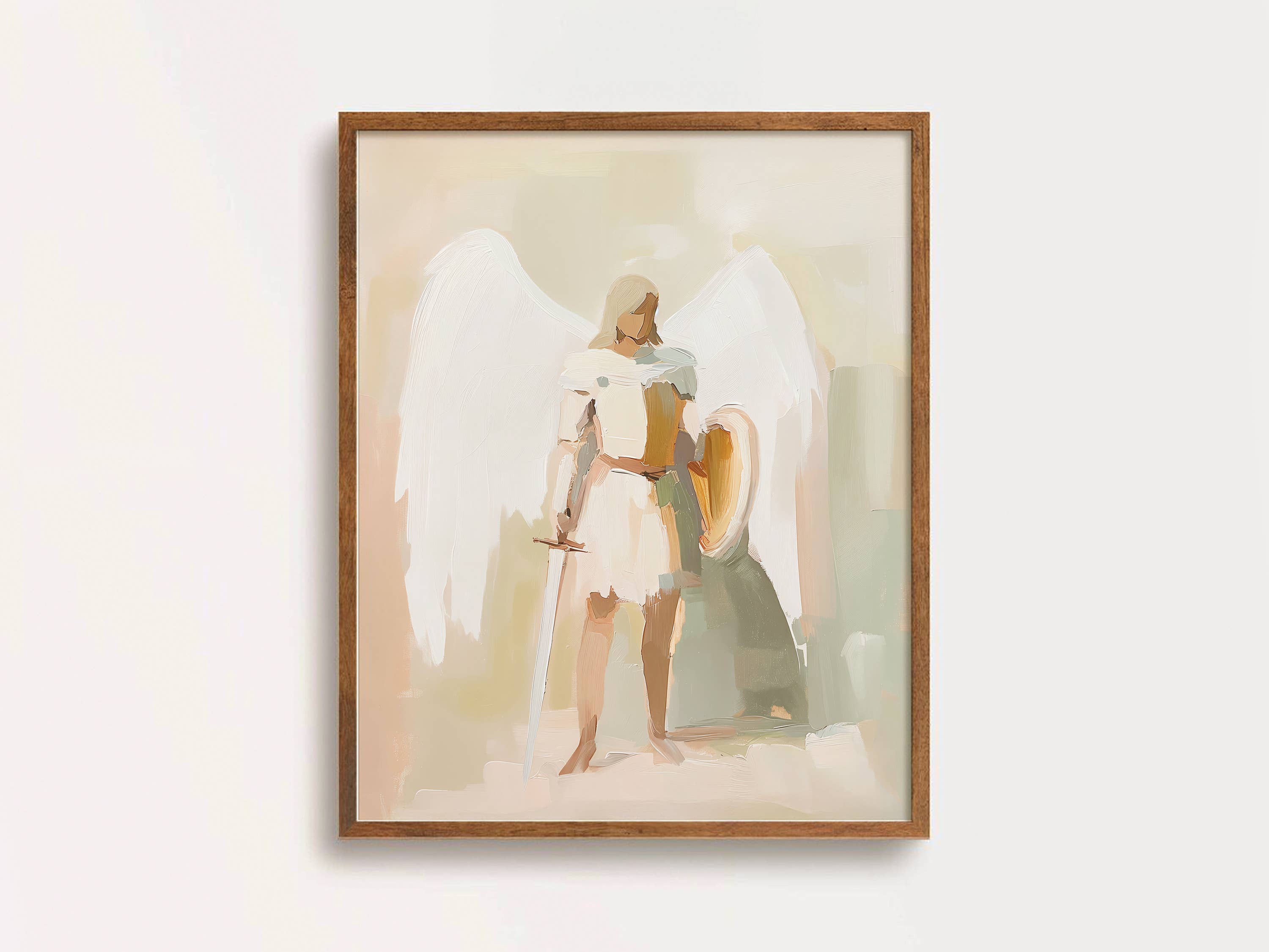 Reap+Sow - Wholesale Art print - St Michael the Archangel modern art print11