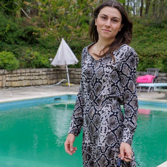 Patroon Abigaelle - Jurk - FR 34/48, US 2/16, UK 6/20 voor wholesale door Coralie Bijasson