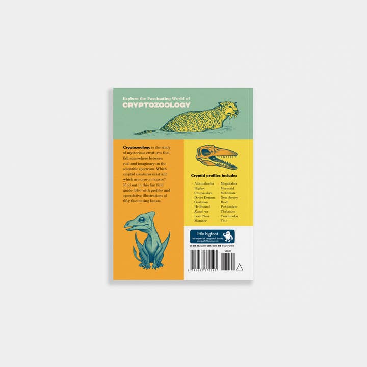 Blue Star Press - Wholesale Folklore & Mythology - Cryptid Creatures: A Field Guide to 50 Fascinating Beasts3