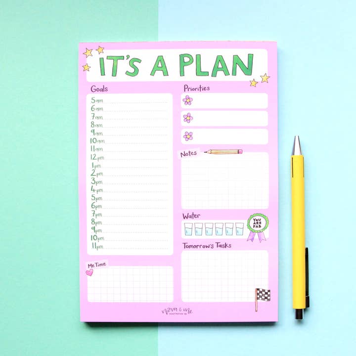 It's a Plan A5 Magnetic Notepad for wholesale by Nova & Me