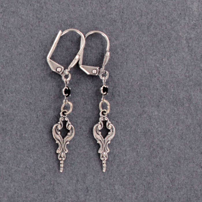 Victorian Earring 1266-STM-SP for wholesale by Sadie Green's Jewelry