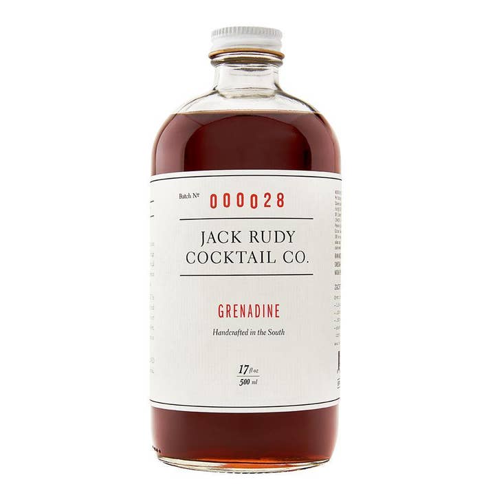Jack Rudy Cocktail Co. - Wholesale Cocktail Mix/Syrup - Case of Grenadine - 16 oz1