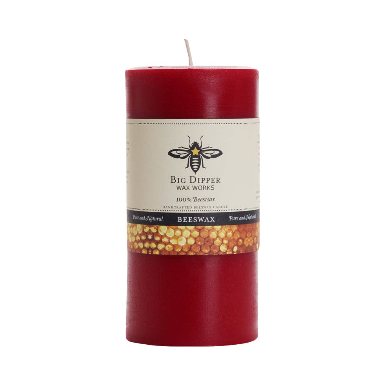 Big Dipper Wax Works - Wholesale Pillar Candle - Pillar Candles – 100% Pure Beeswax – Multiple Sizes & Colors13