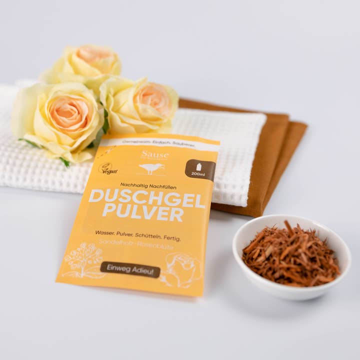 Sause GmbH – Großhandel Duschgel – Duschgel Sandelholz Rosenblüte Refill4
