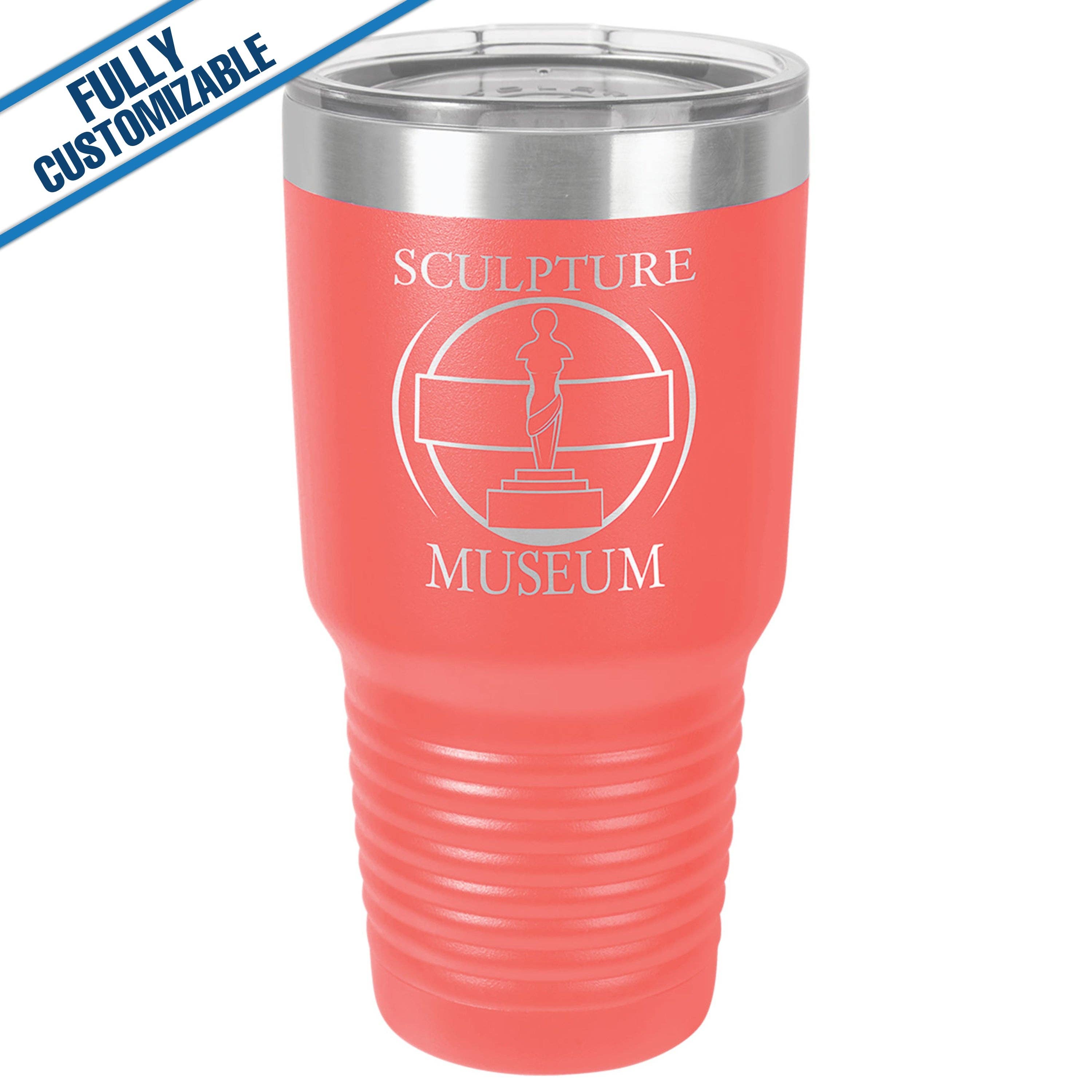 GiftWorksPlus - Wholesale Insulated Mug/Tumbler - 30oz. Engraved Tumbler with Flip Lid - Fully Customizable17
