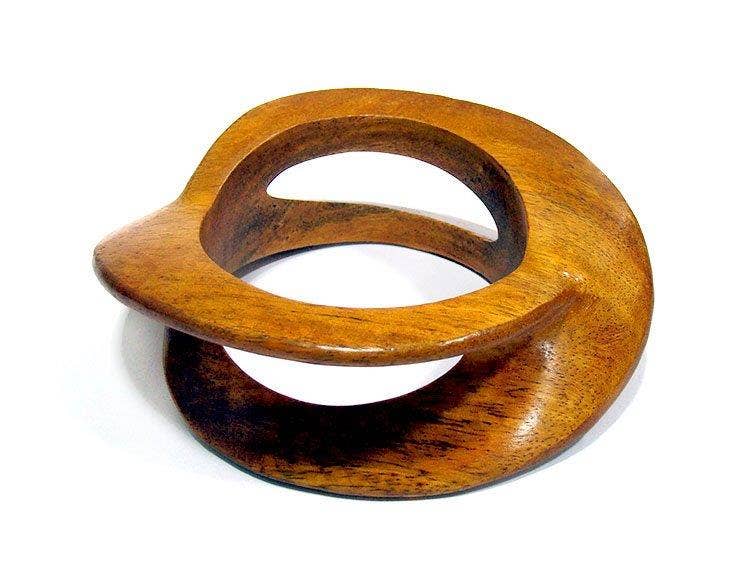 Treasure Jewelry - Wholesale Bangle Bracelet - Carved Wooden Bangle African Jewelry10
