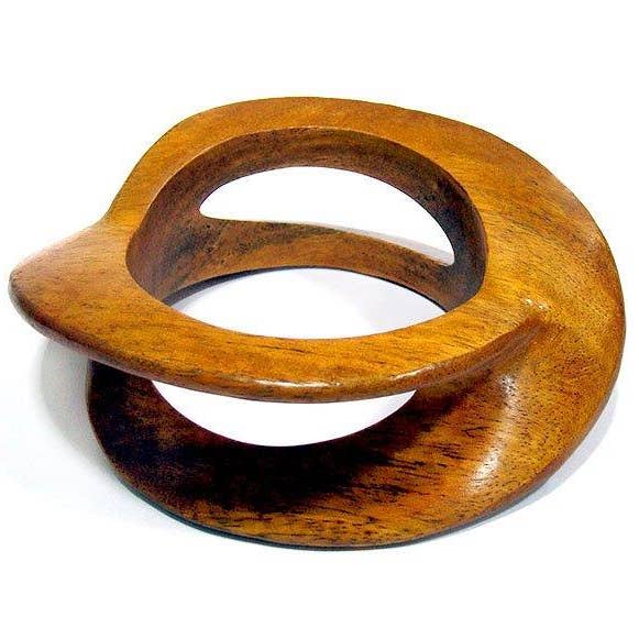 Treasure Jewelry - Wholesale Bangle Bracelet - Carved Wooden Bangle African Jewelry10