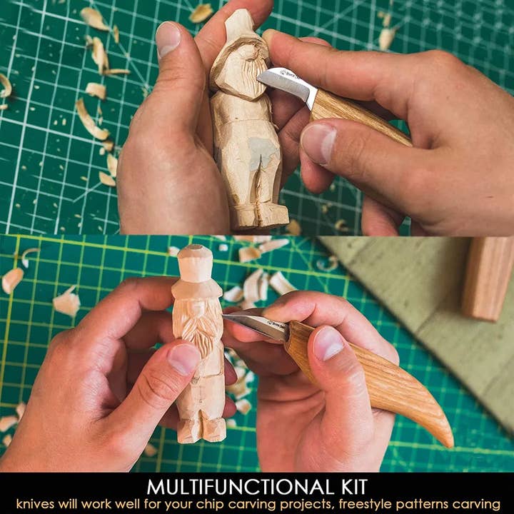 BeaverCraft - Wholesale Knife Set - S16 - Whittling Wood Knives Kit