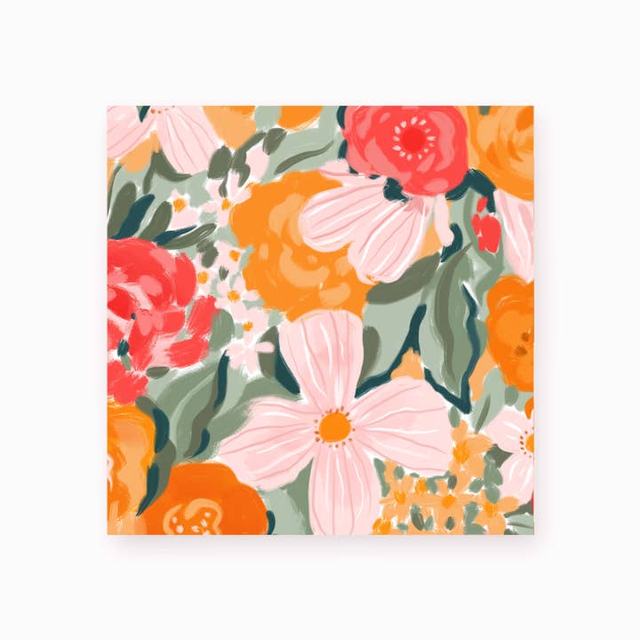 Frankie & Claude - Wholesale Matches - Decorative Matchbox – Warm Painted Florals for Home Decor1