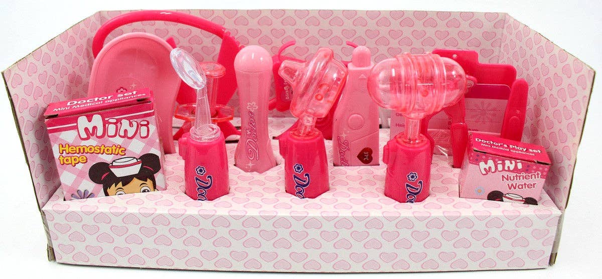 AZ Trading & Import (Toys, RC Toys & More) - Wholesale Toy Set - Kids - Deluxe Doctor Medical Kit Playset (Pink)1
