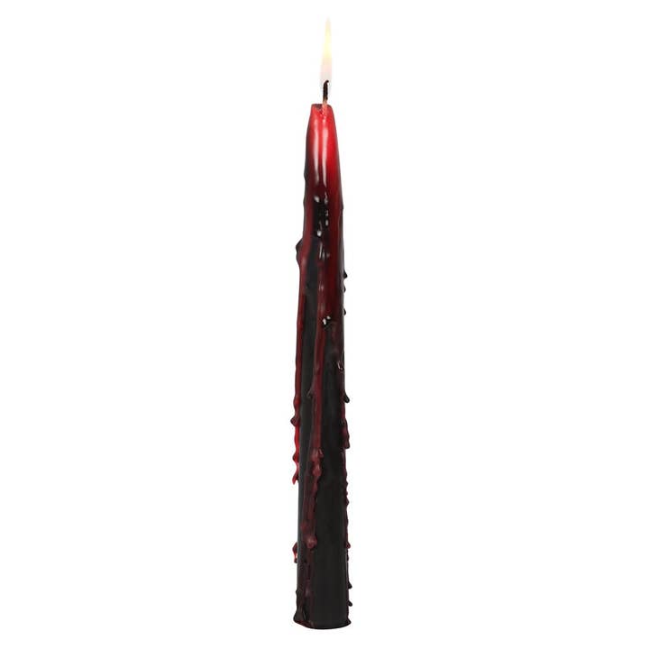 Something Different Wholesale - Wholesale Tapered Candle/Candlestick - Set of 8 Gothic Vampire Blood Taper Candles