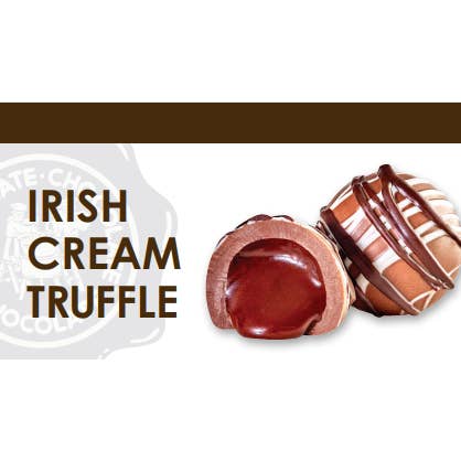 Chocolate Chocolate Chocolate Company - Wholesale Chocolate Covered Sweets - Milk Irish Cream Truffle - 5 LB BULK1