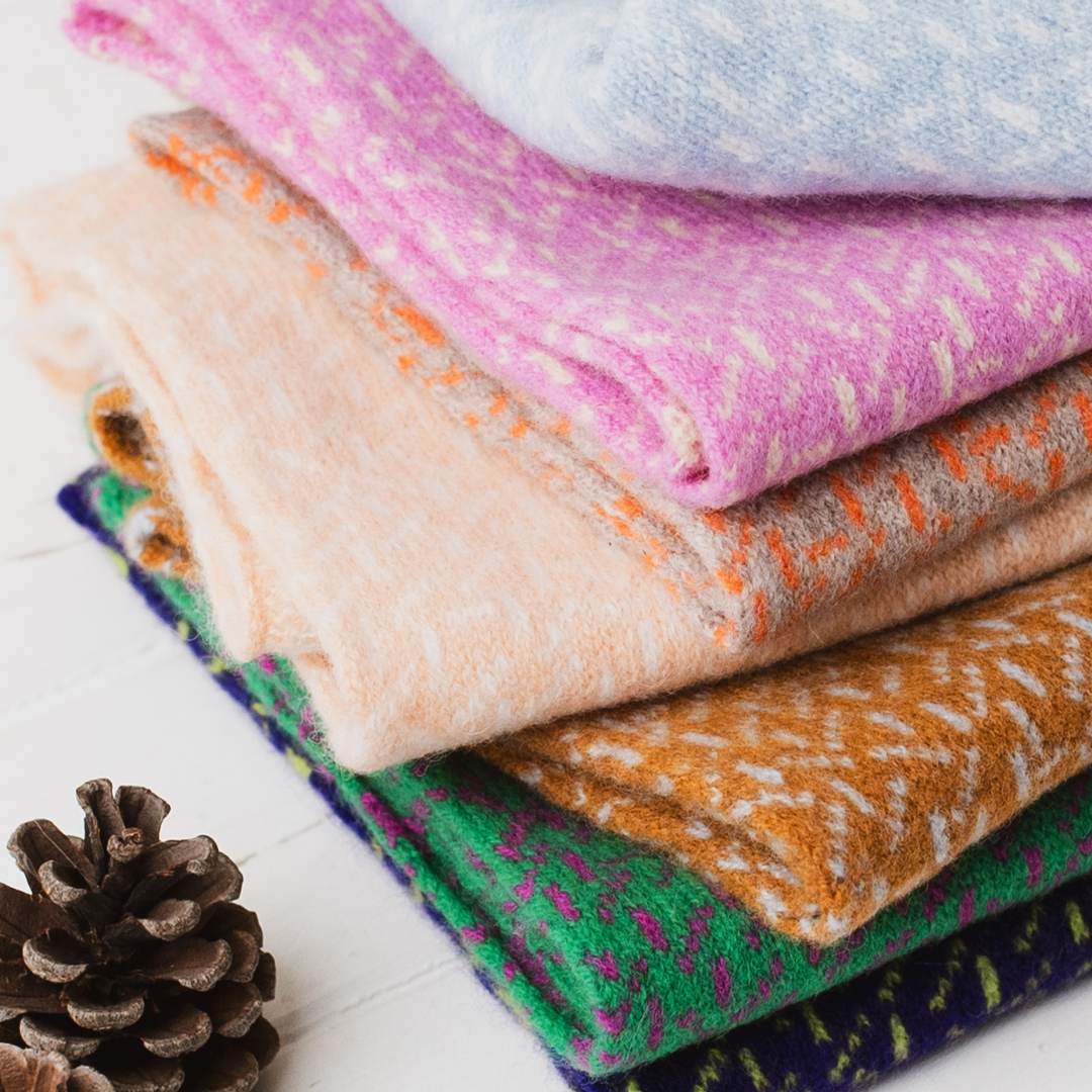 Miss Knit Nat – wholesale Scarf – Women's – Scatter snood / cowl - sedona and angelite5