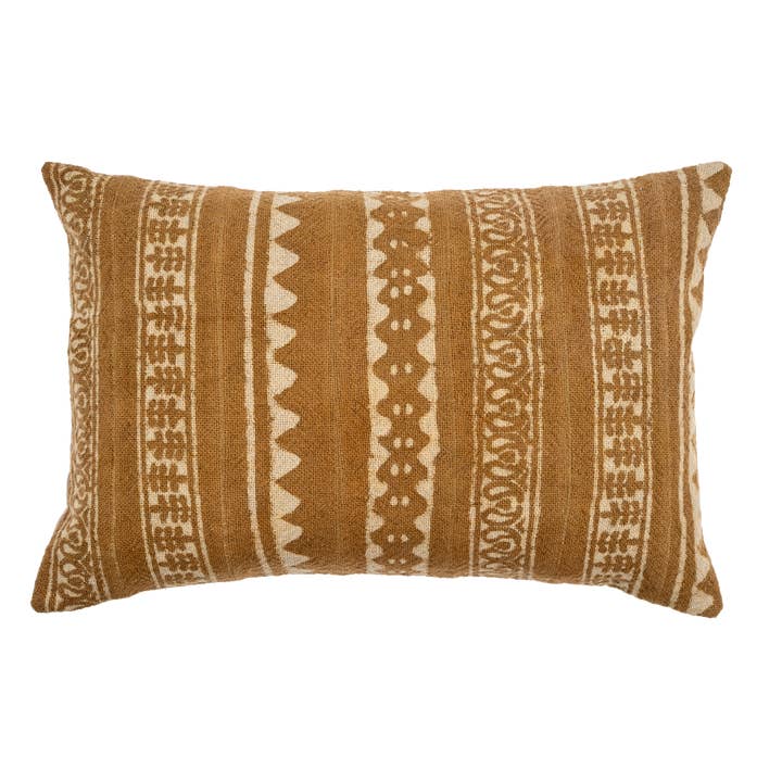 Coussin Carob Cinnamon 16x24 pour la vente par INDABA HOME