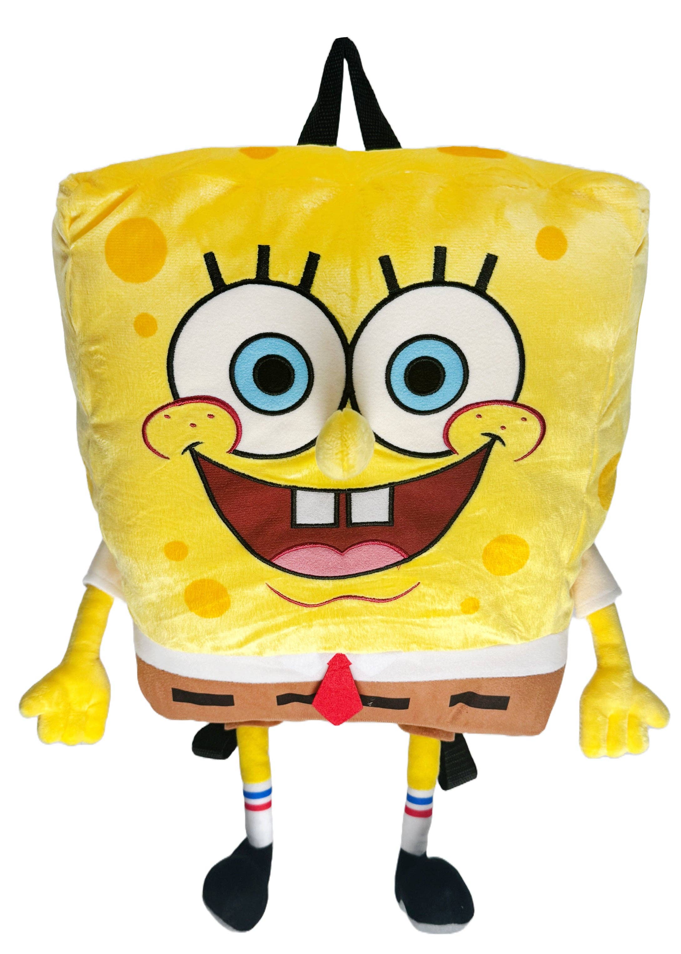 LASR – Engroshandel Rygsæk - Unisex – Nickelodeon Spongebob Squarepants 3D plysrygsæk0