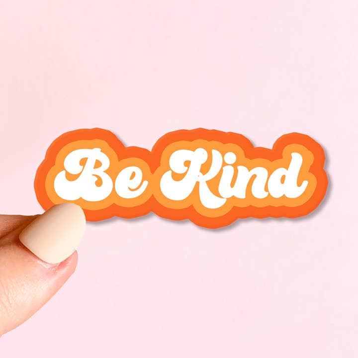 STICKER Be Kind for wholesale by Peachy Keen by Design Co