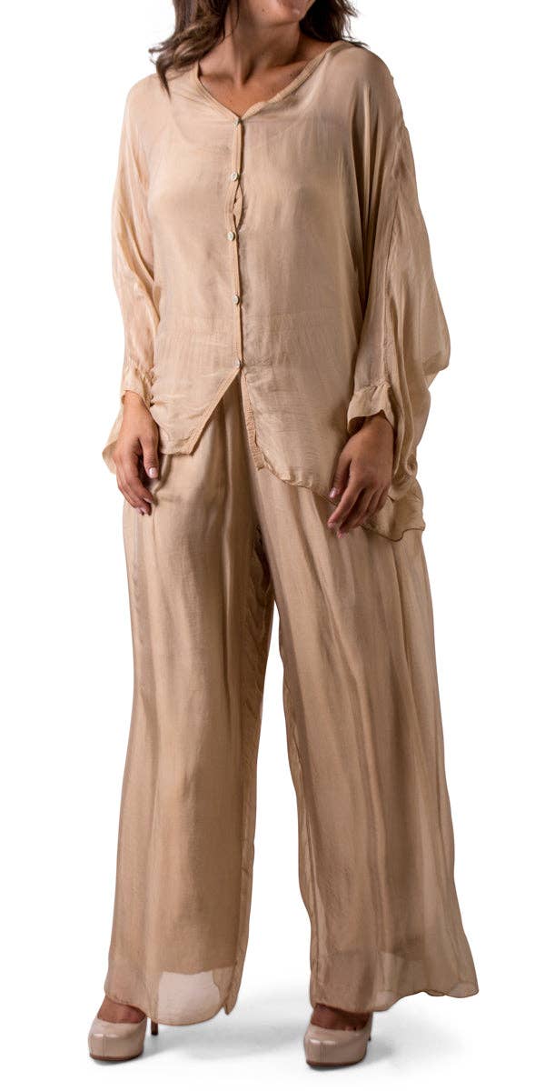 Gigi Moda - Wholesale Pants - Women's - Silk Palazzo Pants13
