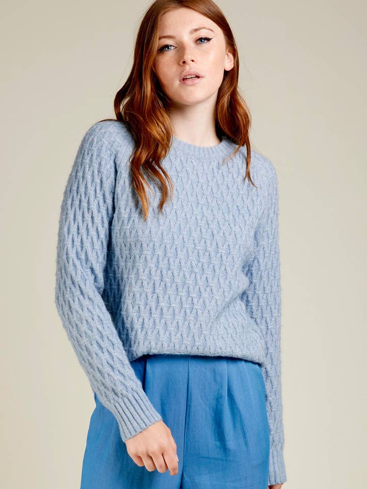 HEMEL PETRA - Trui met geometrisch patroon voor groothandel op Faire15