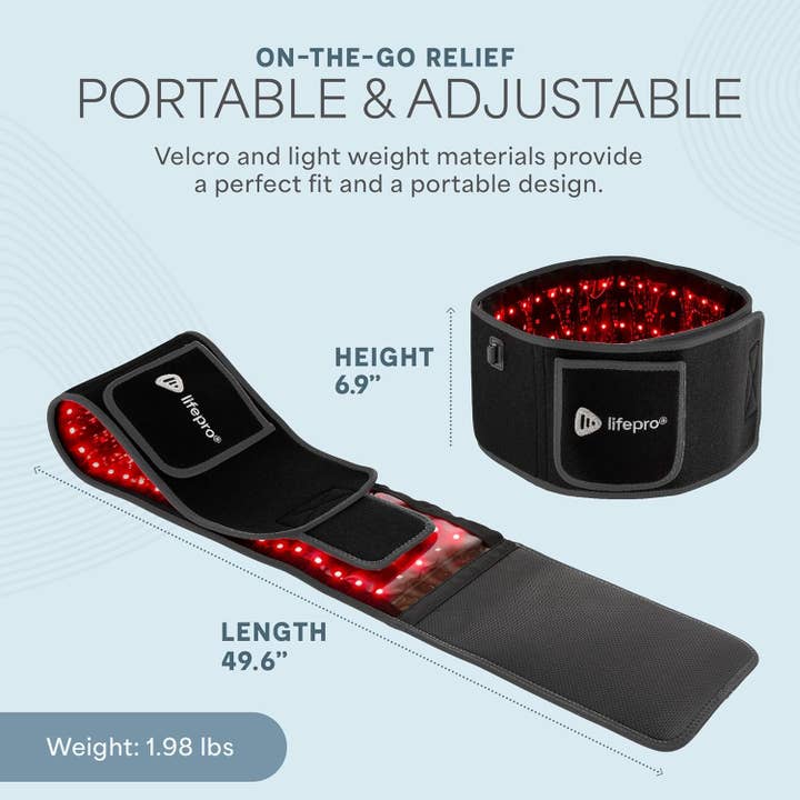 LifePro - Wholesale Heating Pad - Lifepro Red Light Therapy Belt for Muscle and Circulation38